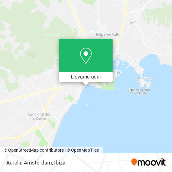 Mapa Aurelia Amsterdam