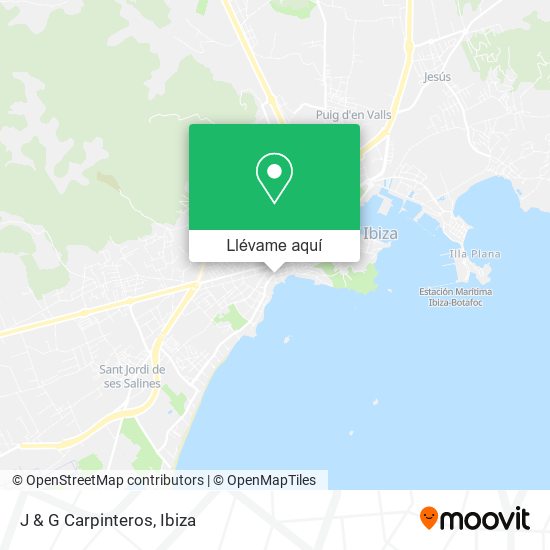 Mapa J & G Carpinteros
