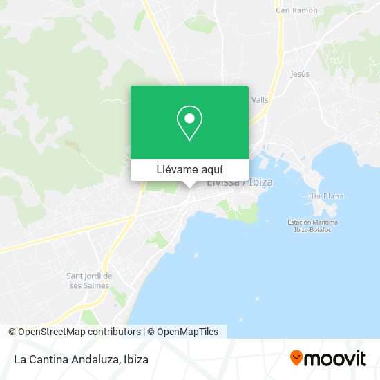 Mapa La Cantina Andaluza