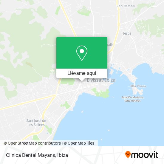 Mapa Clinica Dental Mayans