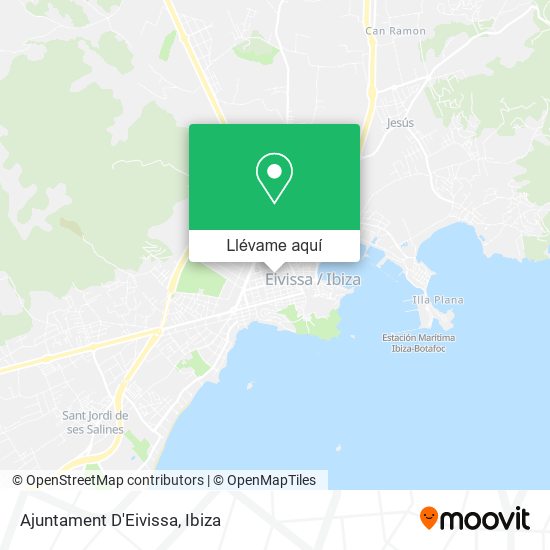 Mapa Ajuntament D'Eivissa