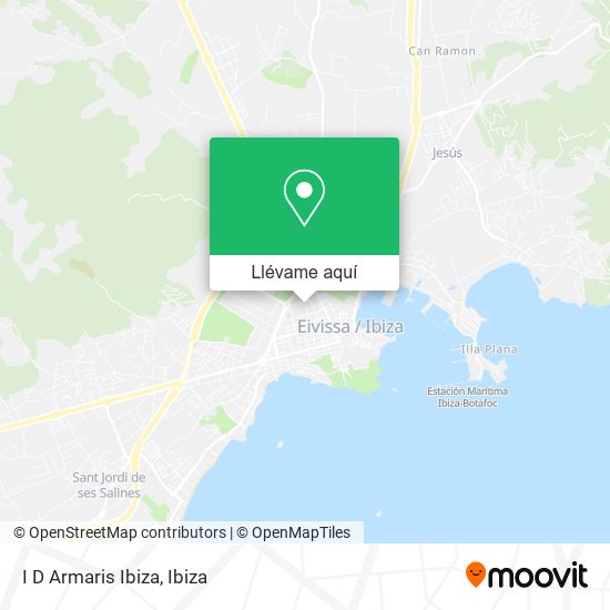 Mapa I D Armaris Ibiza