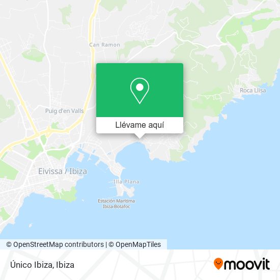 Mapa Único Ibiza