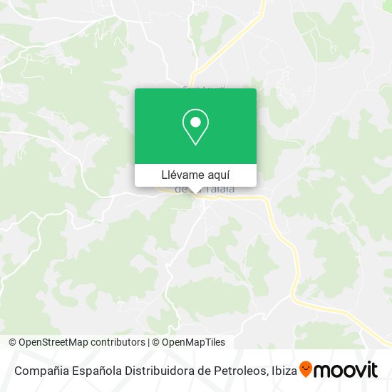 Mapa Compañia Española Distribuidora de Petroleos