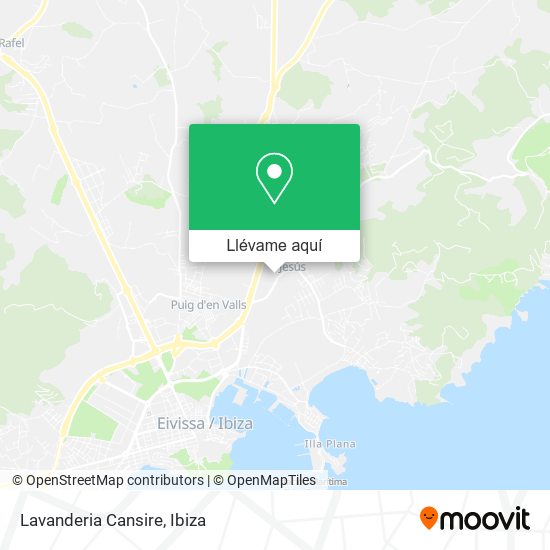 Mapa Lavanderia Cansire