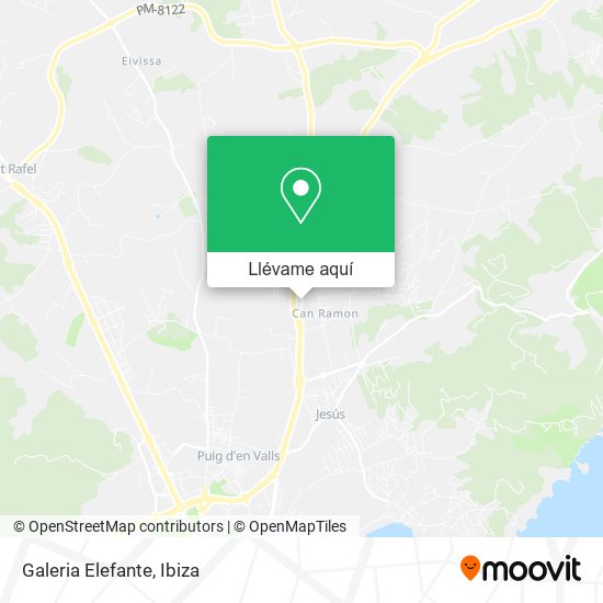 Mapa Galeria Elefante
