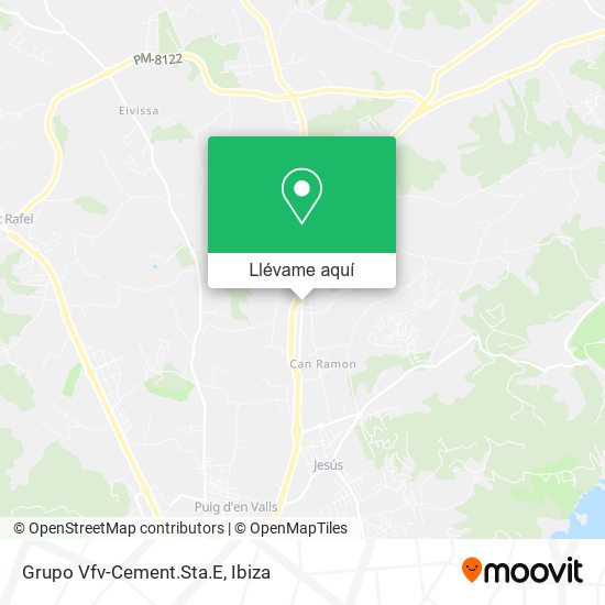 Mapa Grupo Vfv-Cement.Sta.E