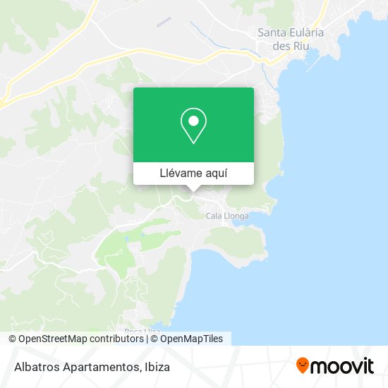 Mapa Albatros Apartamentos