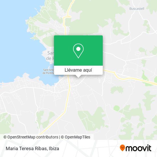 Mapa Maria Teresa Ribas