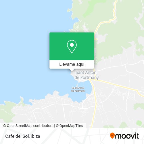 Mapa Cafe del Sol