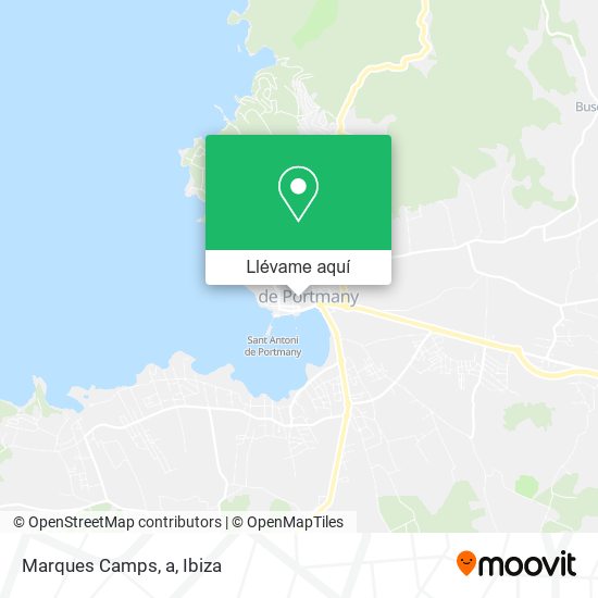 Mapa Marques Camps, a