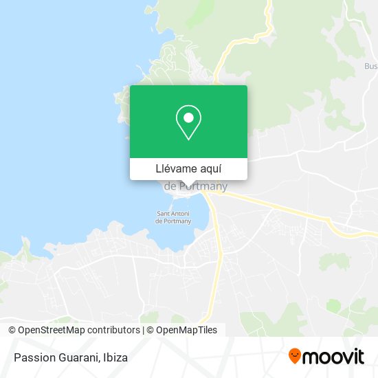 Mapa Passion Guarani