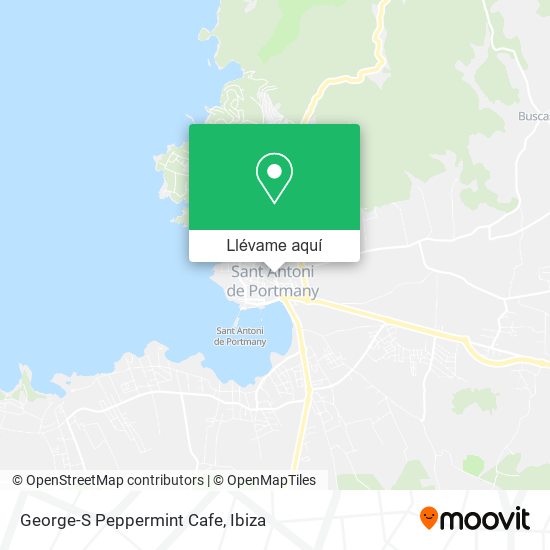 Mapa George-S Peppermint Cafe