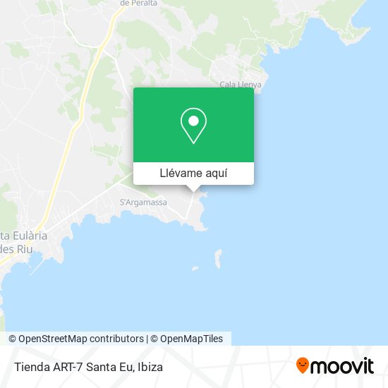 Mapa Tienda ART-7 Santa Eu