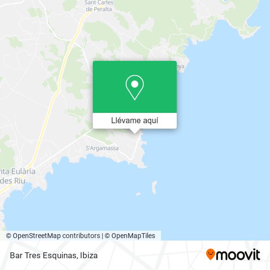 Mapa Bar Tres Esquinas