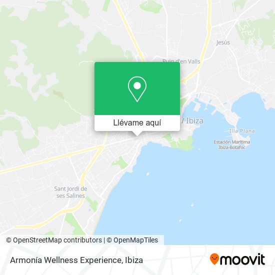 Mapa Armonía Wellness Experience