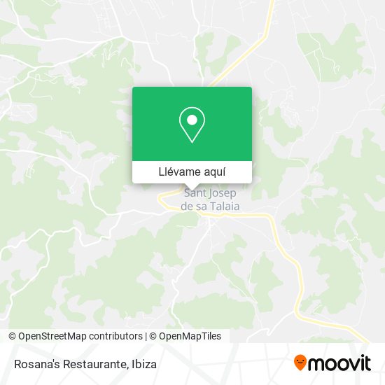 Mapa Rosana's Restaurante