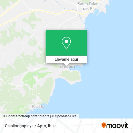 Mapa Calallongaplaya / Apto