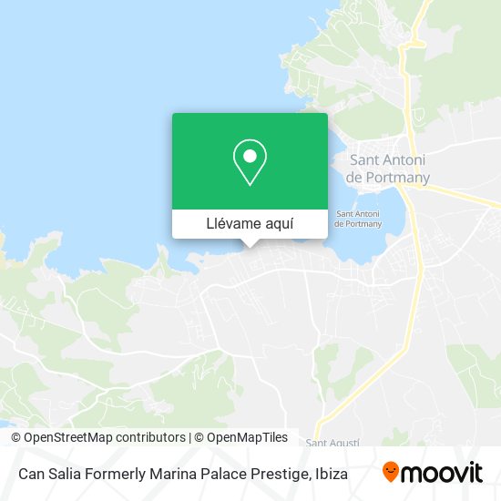 Mapa Can Salia Formerly Marina Palace Prestige