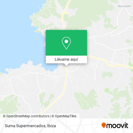 Mapa Suma Supermercados