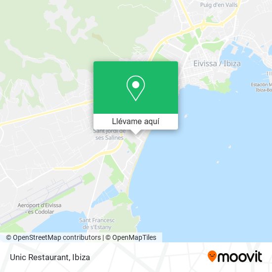 Mapa Unic Restaurant