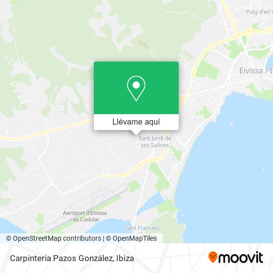 Mapa Carpinteria Pazos González