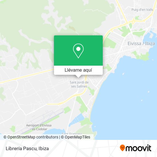 Mapa Librería Pascu