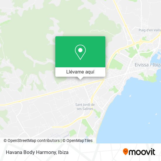 Mapa Havana Body Harmony