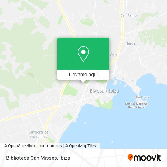 Mapa Biblioteca Can Misses