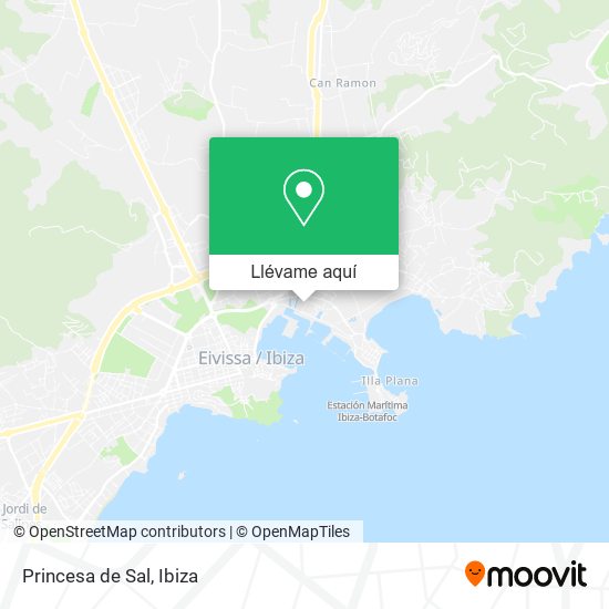 Mapa Princesa de Sal