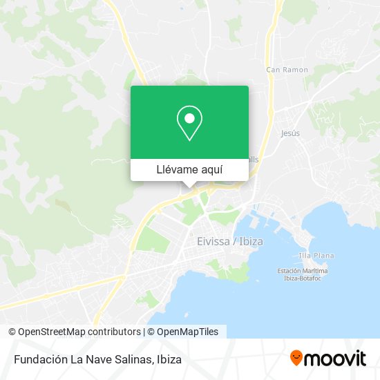 Mapa Fundación La Nave Salinas