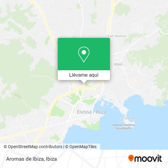 Mapa Aromas de Ibiza