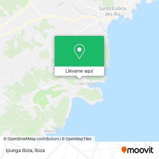 Mapa Ipunga Ibiza