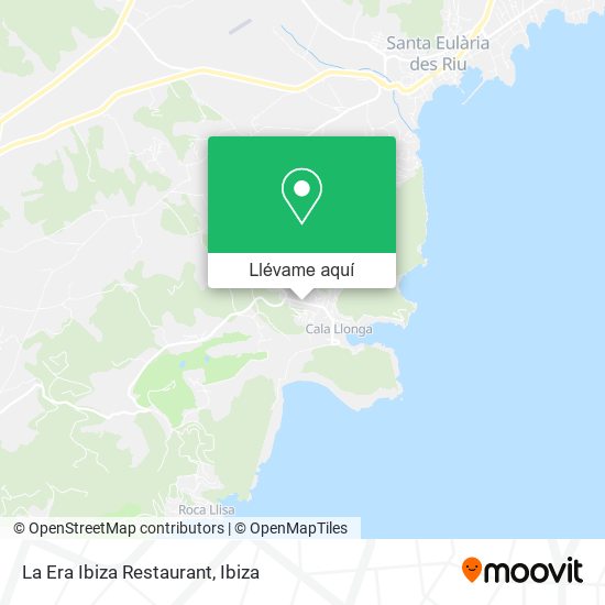 Mapa La Era Ibiza Restaurant