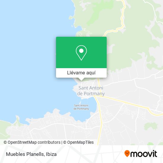 Mapa Muebles Planells