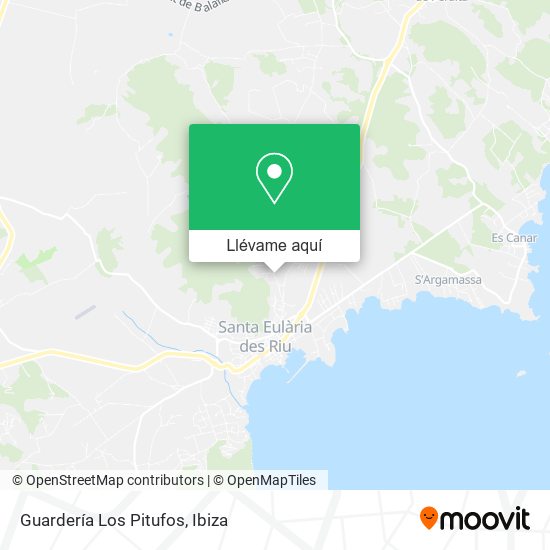 Mapa Guardería Los Pitufos