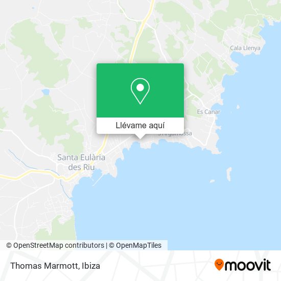 Mapa Thomas Marmott