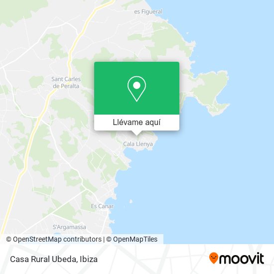 Mapa Casa Rural Ubeda
