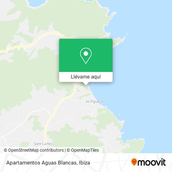 Mapa Apartamentos Aguas Blancas