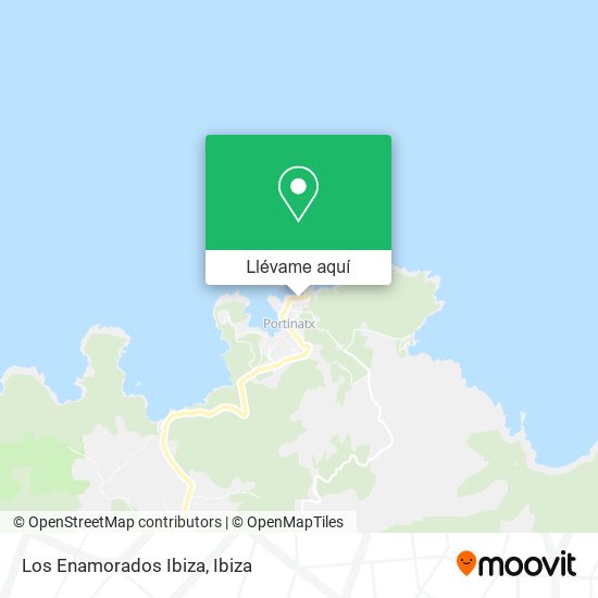 Mapa Los Enamorados Ibiza