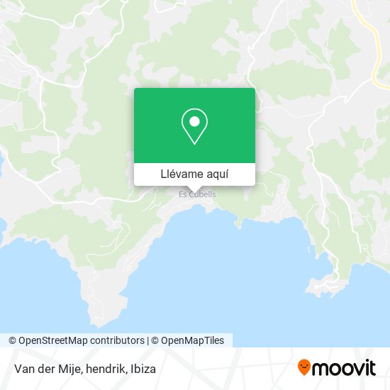 Mapa Van der Mije, hendrik