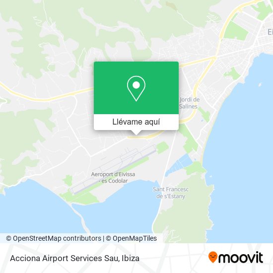 Mapa Acciona Airport Services Sau