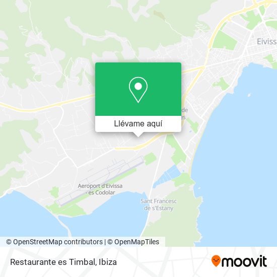 Mapa Restaurante es Timbal