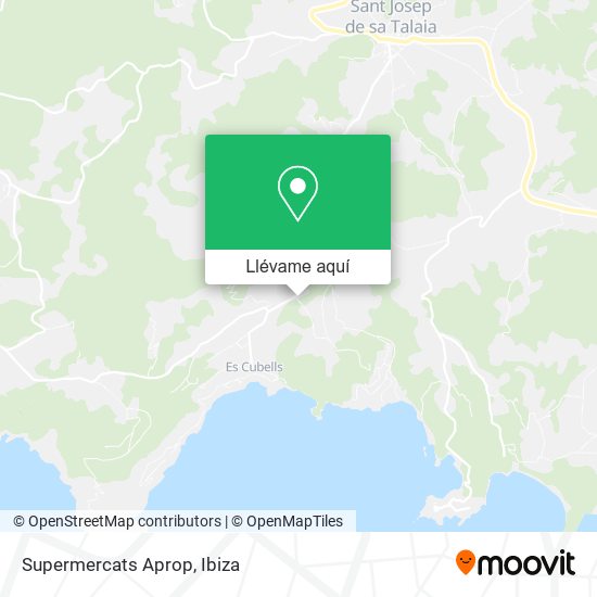 Mapa Supermercats Aprop