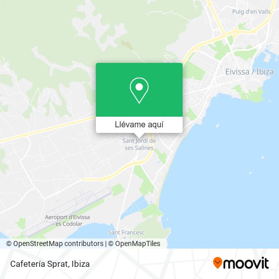 Mapa Cafetería Sprat