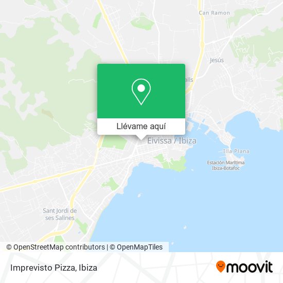 Mapa Imprevisto Pizza