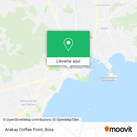 Mapa Arabay Coffee Point