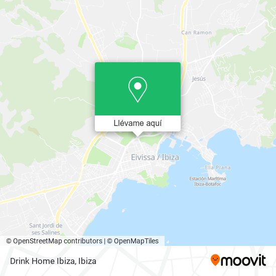 Mapa Drink Home Ibiza