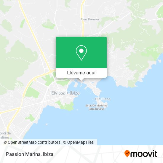 Mapa Passion Marina