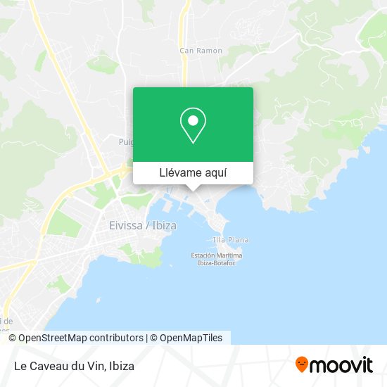 Mapa Le Caveau du Vin
